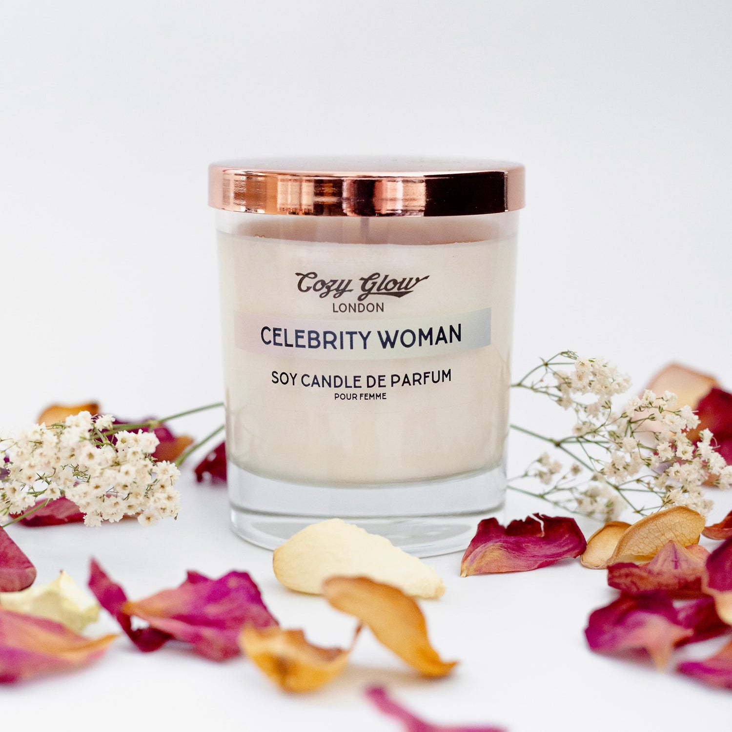 A Yodeyma Celebrity Women Scented Soy Candle
