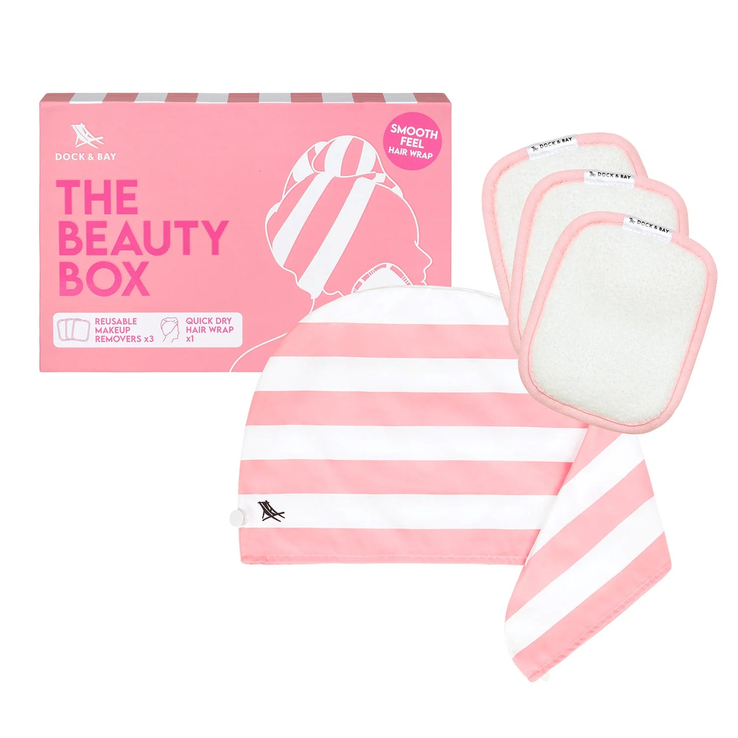 Dock & Bay Beauty Box - Malibu Pink
