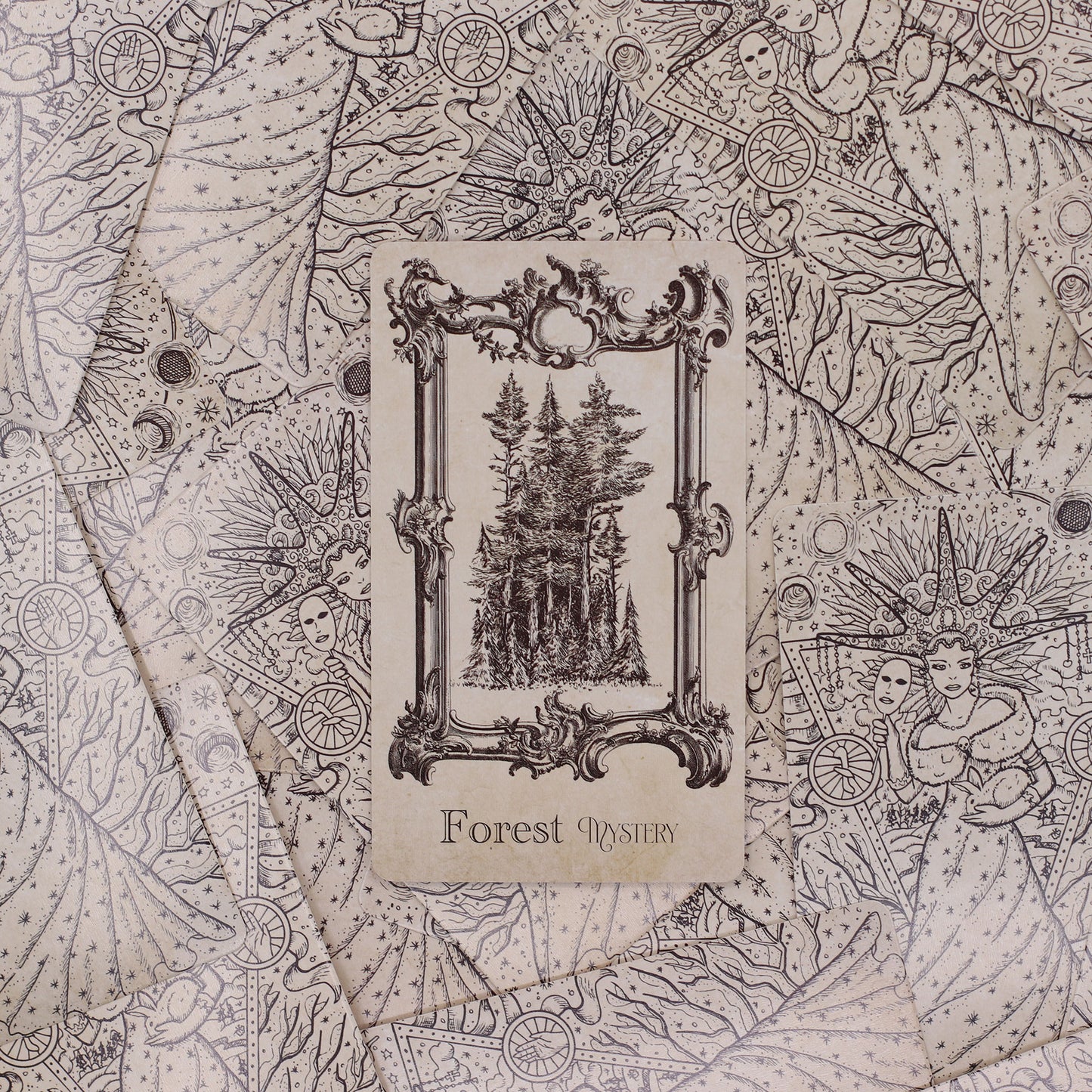 The Spellbook Oracle Cards- Witchcraft Deck