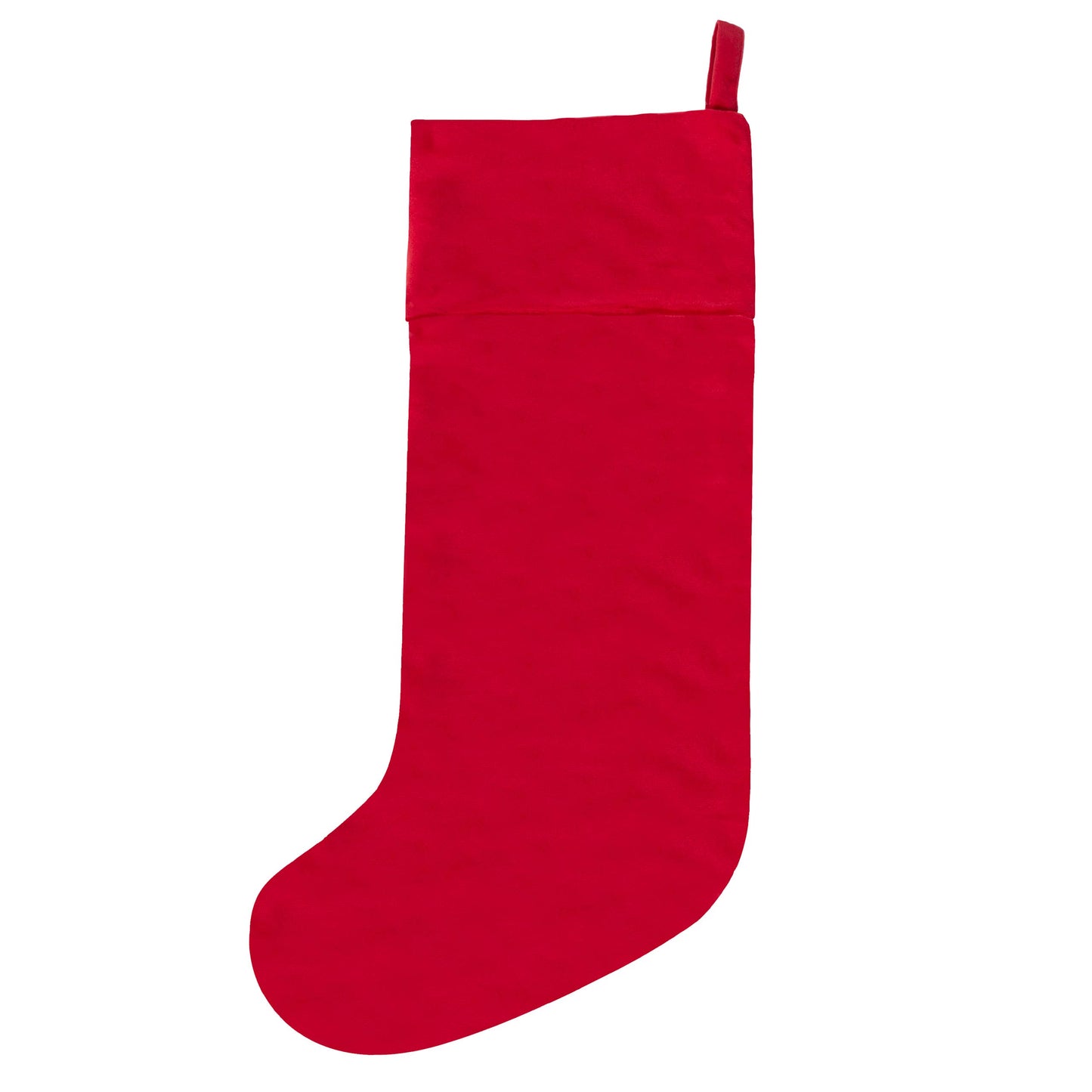 Ho Ho Ho Printed Velvet Xmas Stocking + Sack