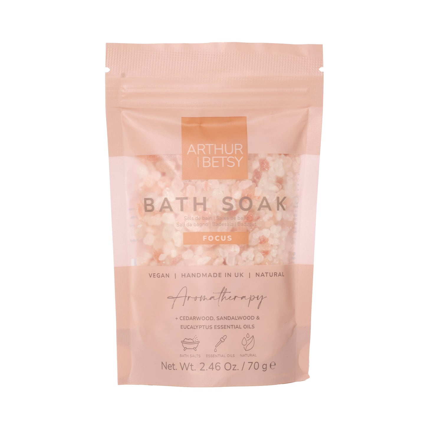 Aromatherapy Bath salts Luxury Bath soak gift Bath salts bag: Restore