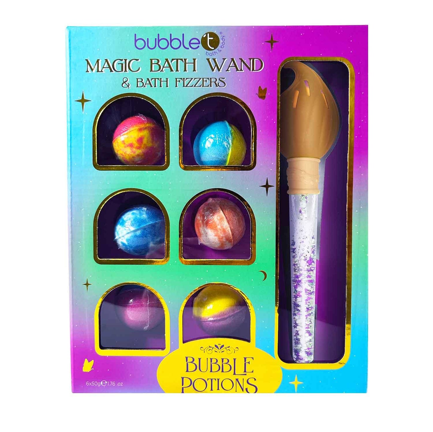 Magic Bath Wand & Fizzers Gift Set