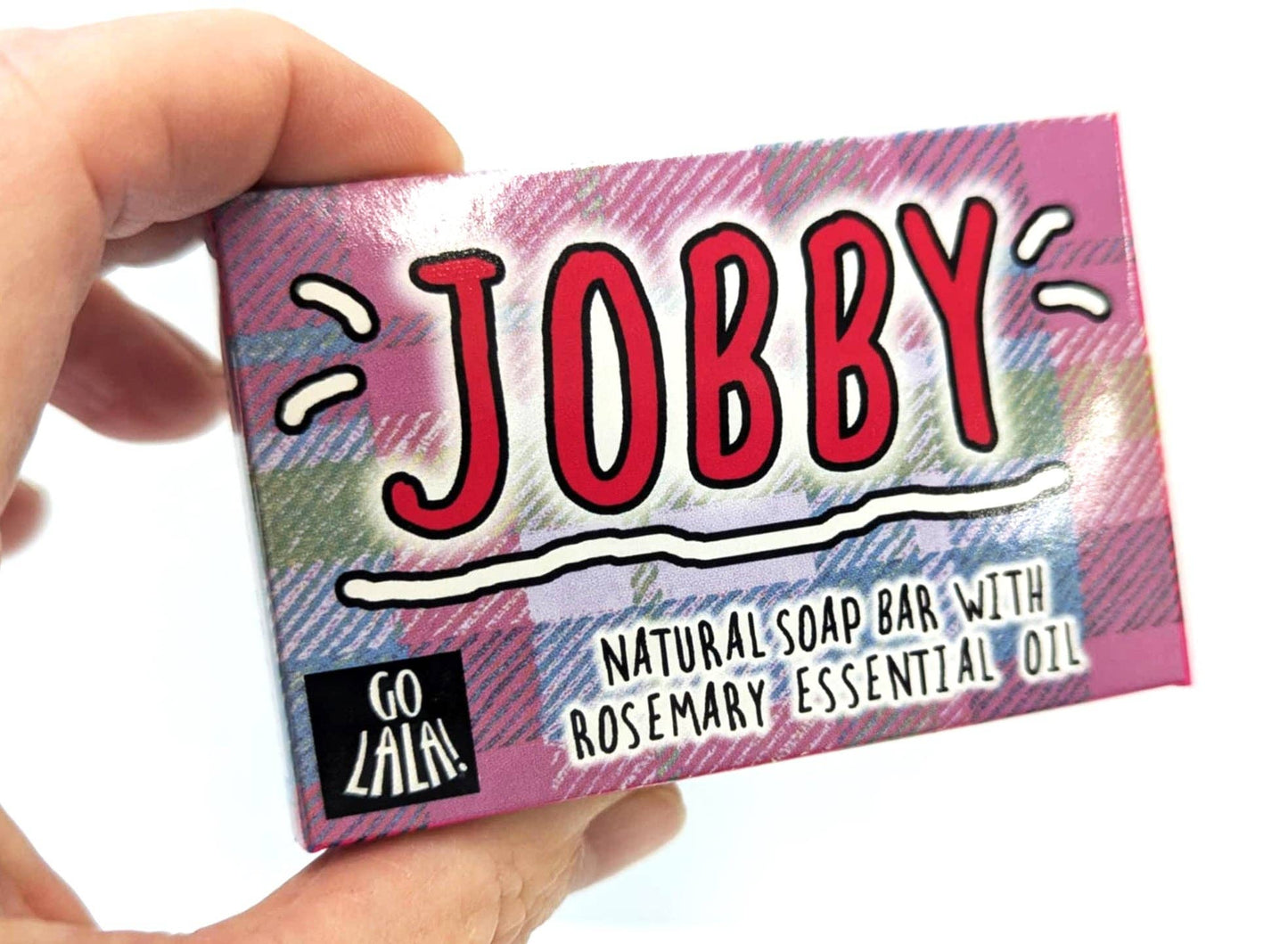 Jobby: Rosemary fragranced Funny Scottish soap