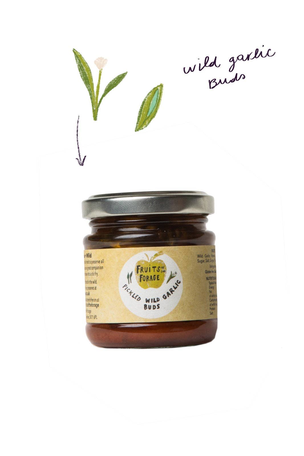 Pickled Wild Garlic Buds