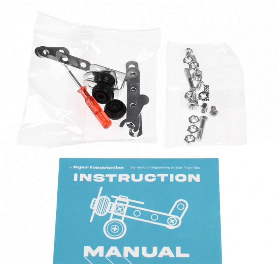 Mini Construction Kit Aeroplane, 8.5cm
