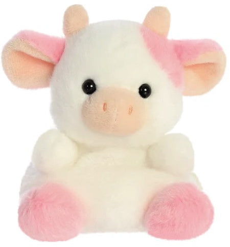 Belle Strawberry Cow, Palm Pal 5in