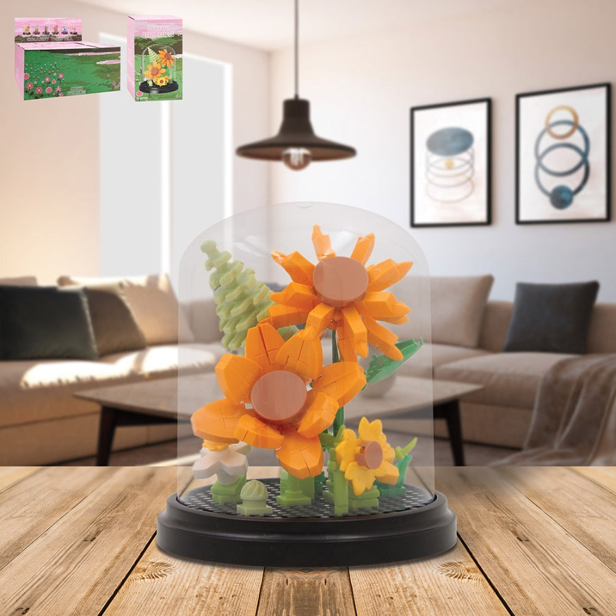 Sunflowers Mini Bricks, 11Cm