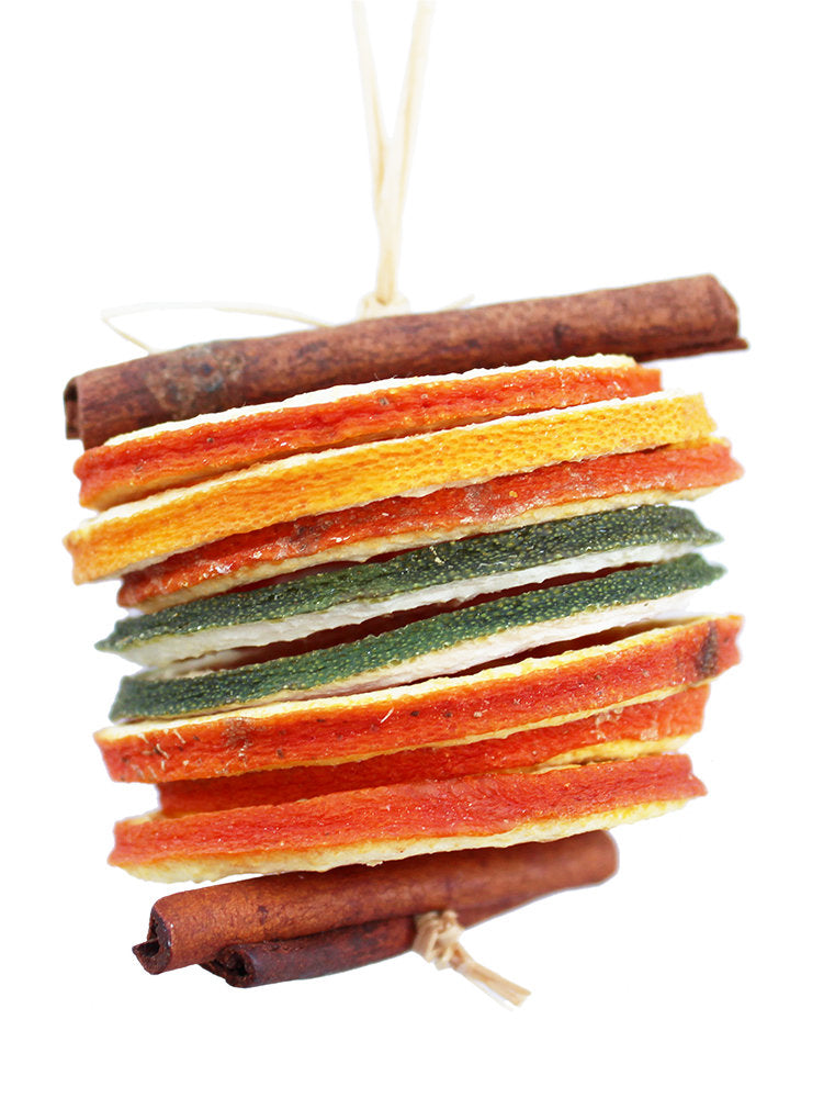 Dried Orange Slices & Cinnamon Christmas Tree Decoration – Highly Scented Festive Ornament