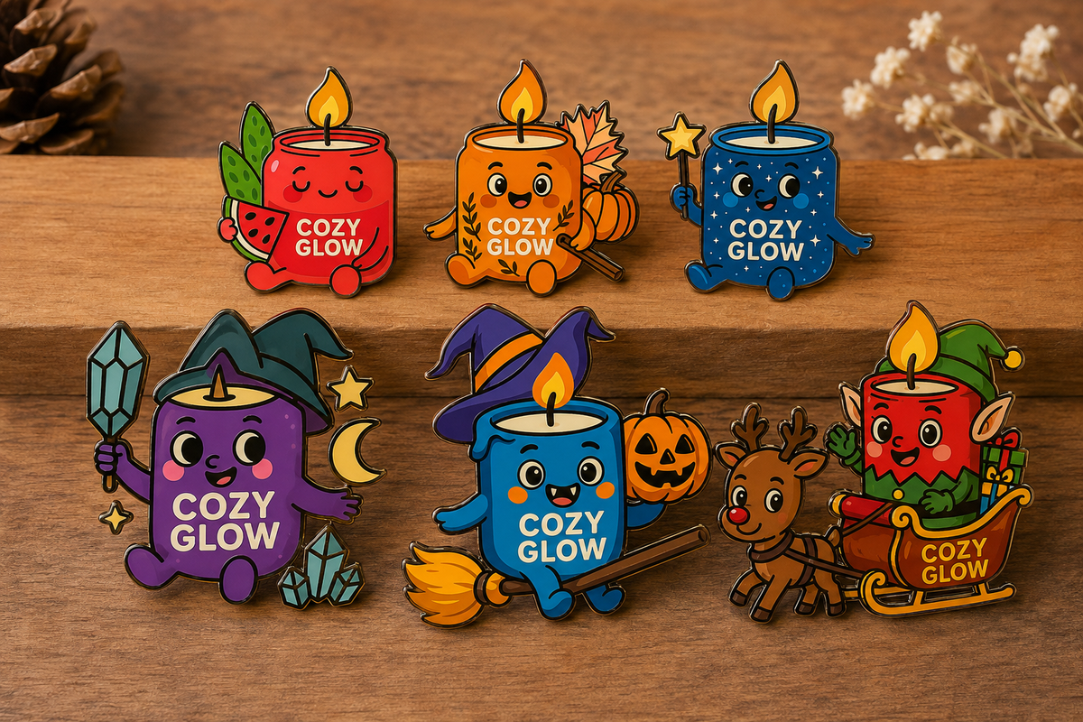 Cozy Glow Limited Edition Enamel Pins | Cozy Characters Collection