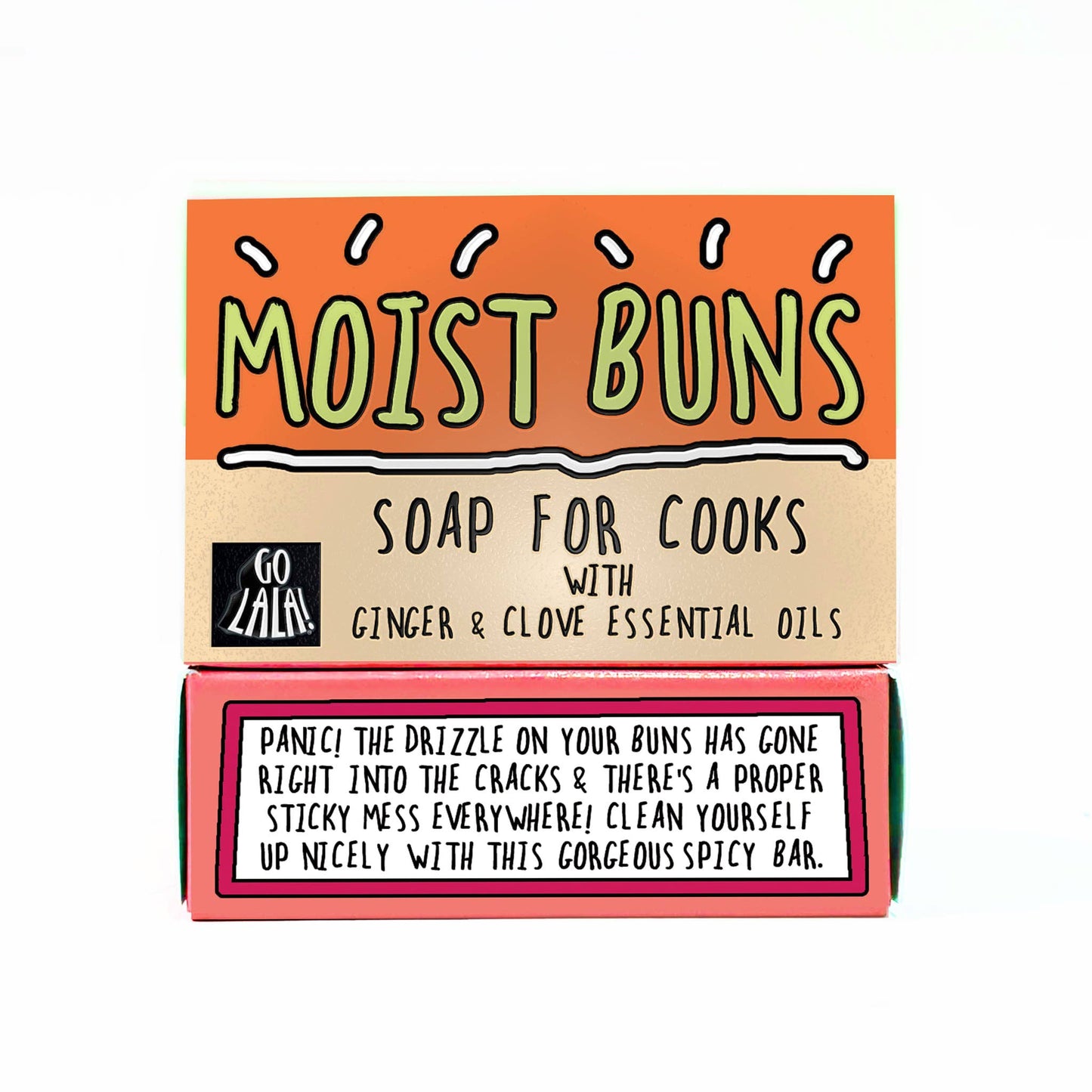 Moist Buns Soap Ginger and Clove - Funny Gift