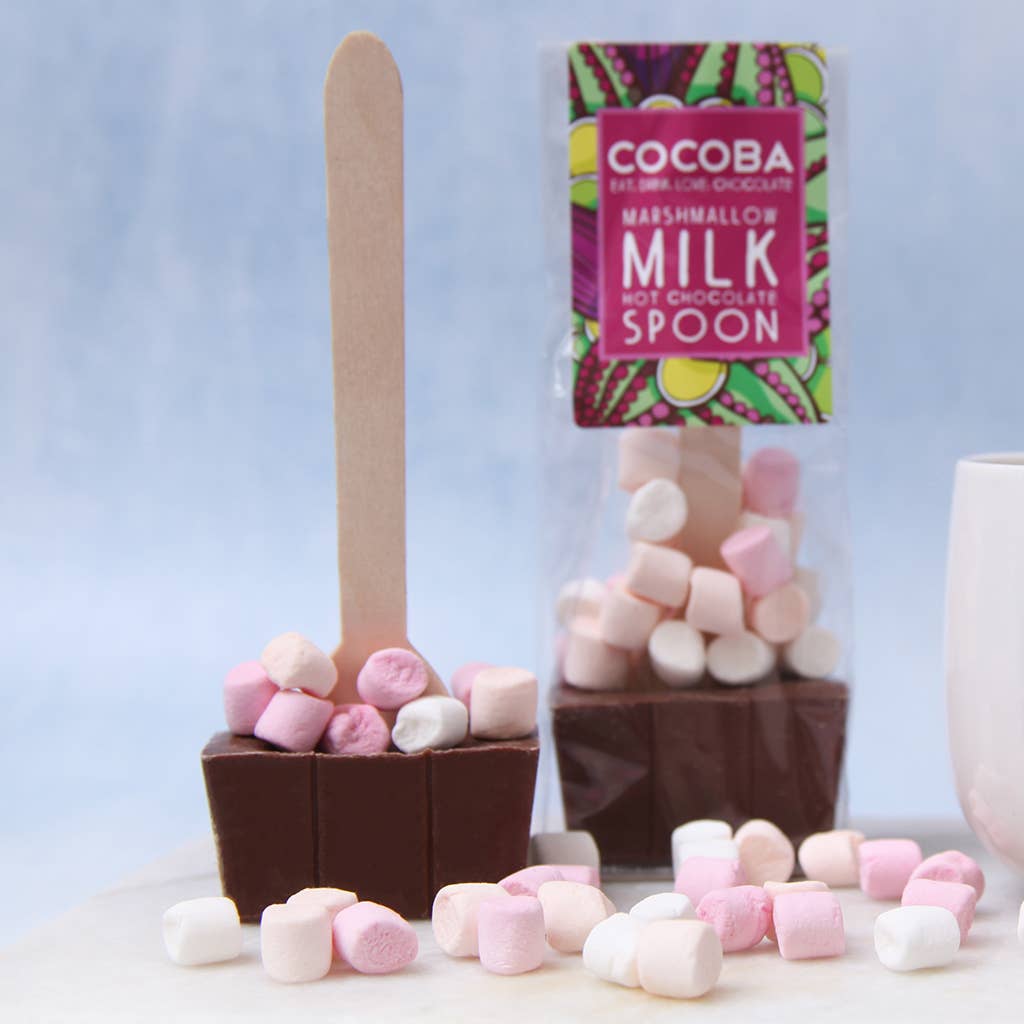 Marshmallow Milk Hot Chocolate Spoon