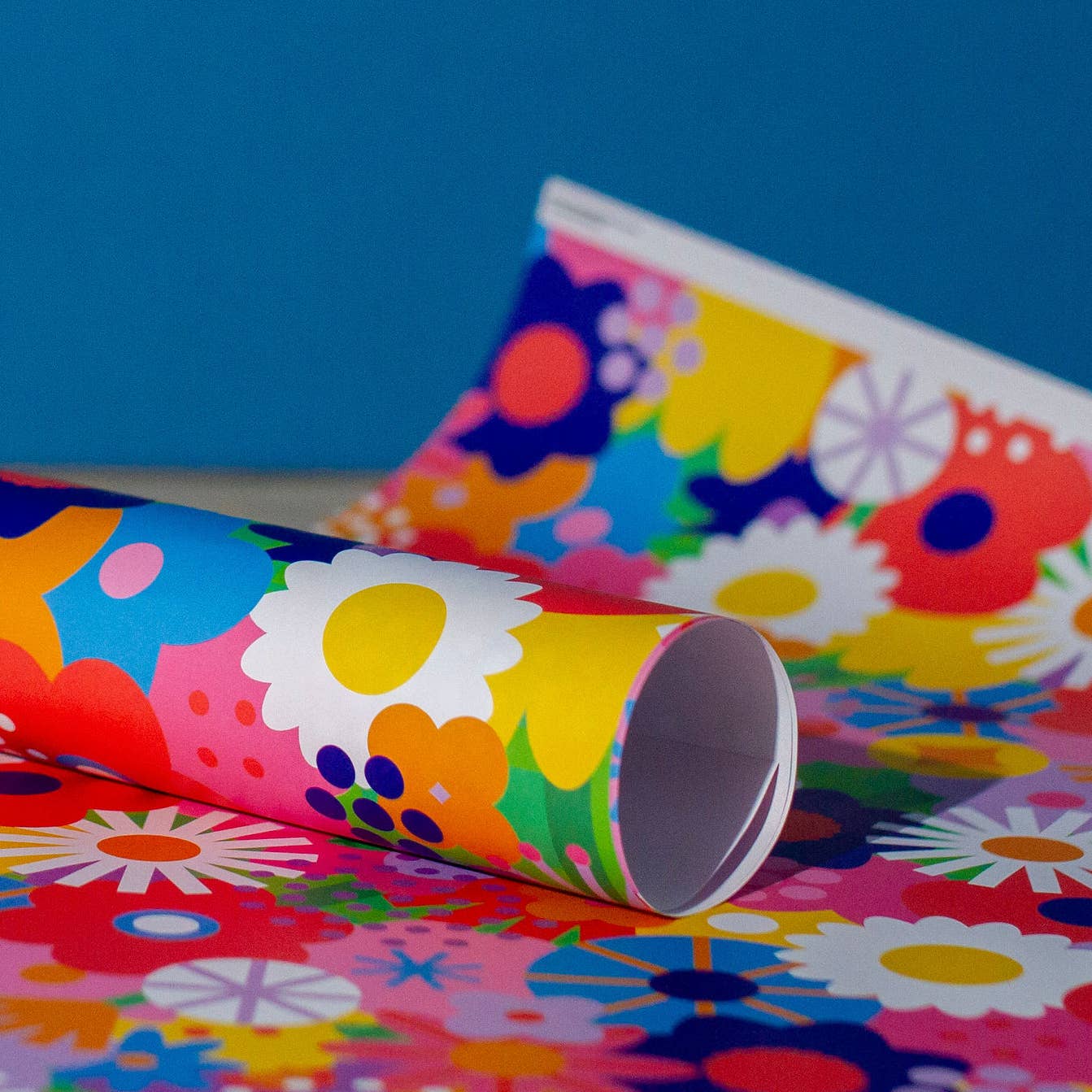 Bloom Gift Wrap | Floral Wrapping Paper Sheets | Flower Wrap