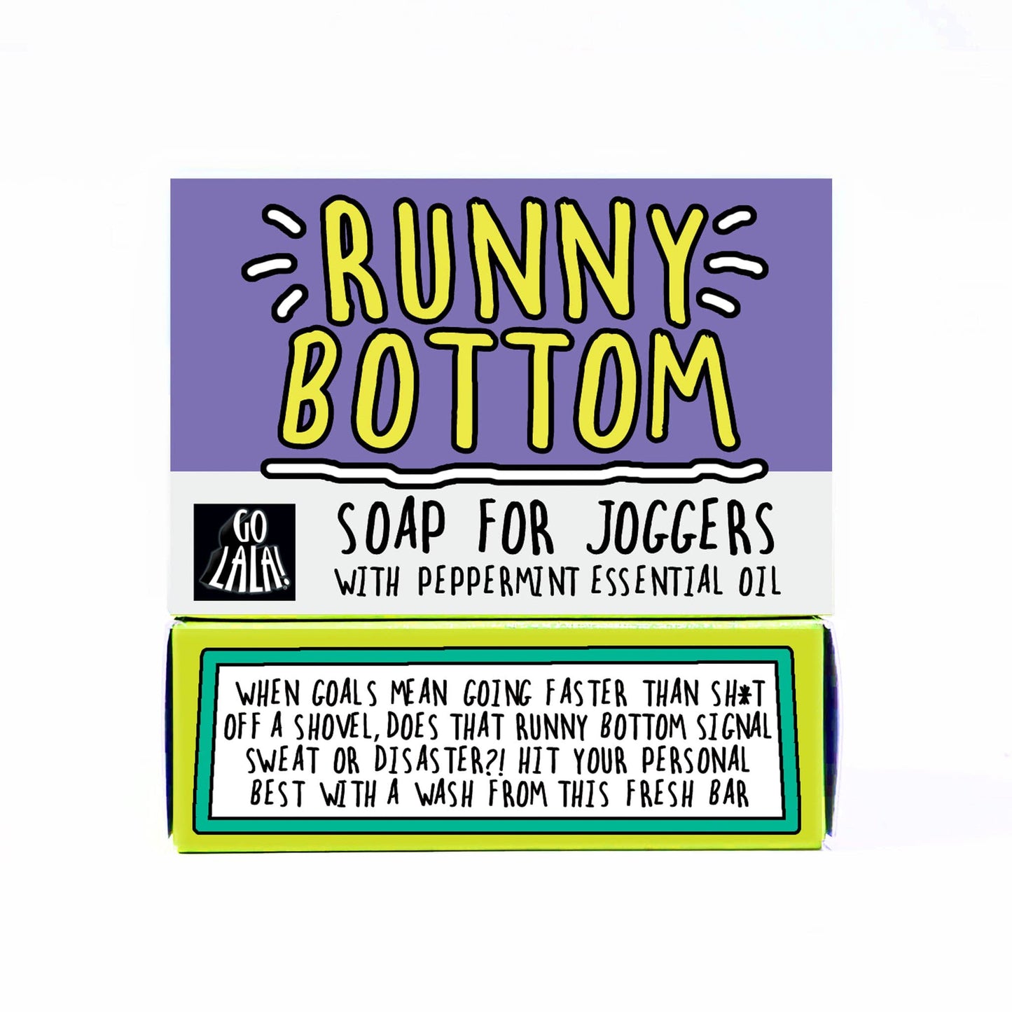 Runny Bottom Soap Peppermint Funny Gift