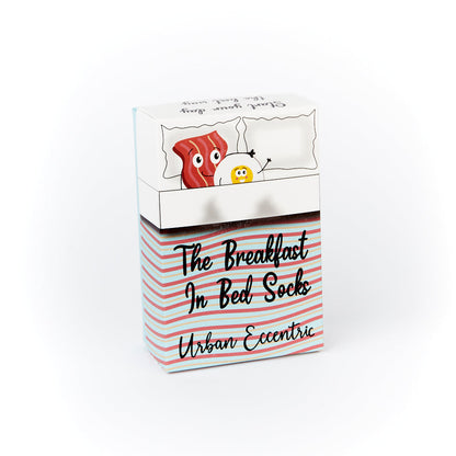 Unisex Breakfast In Bed Gift Box Socks