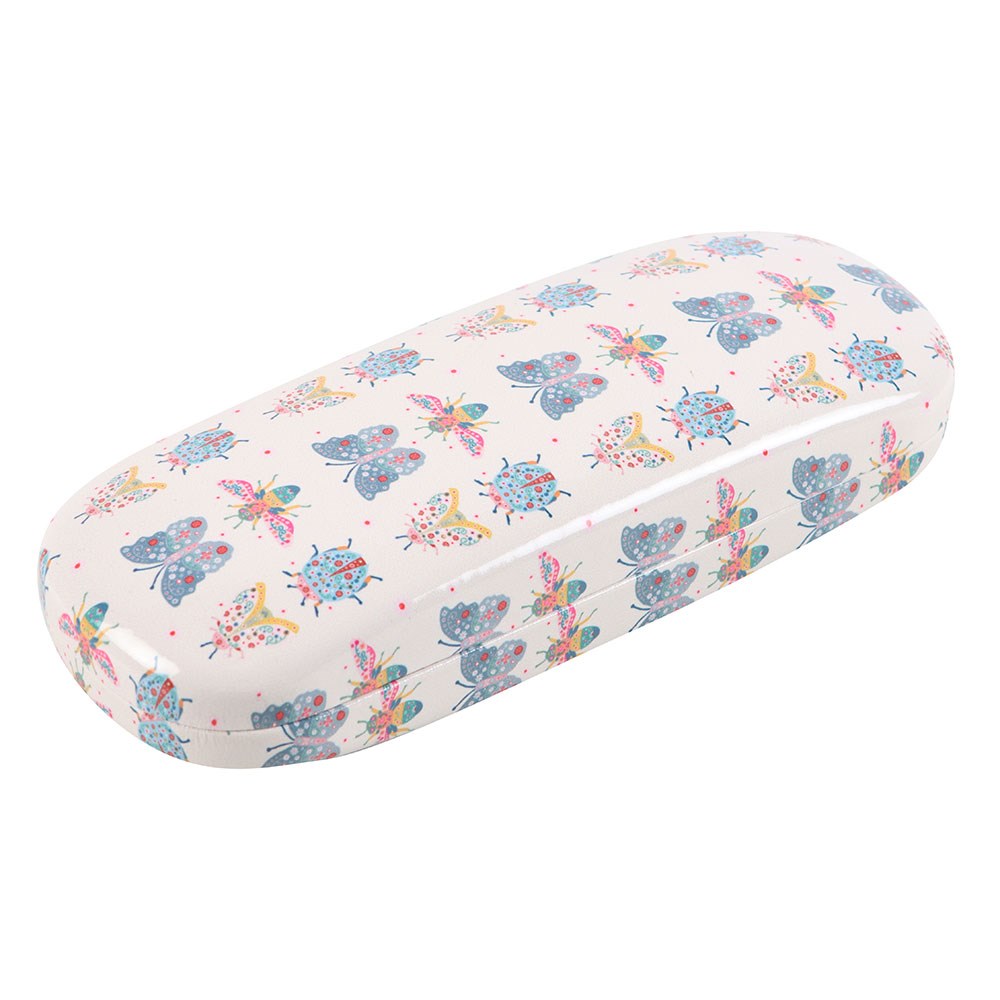 Floral Bug Glasses Case