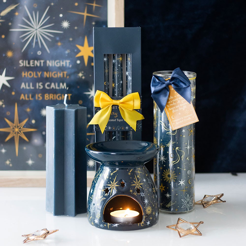 Starry Night Oil Burner And Wax Warmer