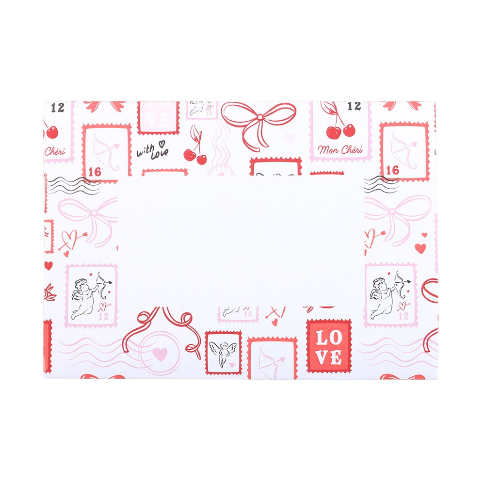 Love Letter Locket Necklace On Greeting Card