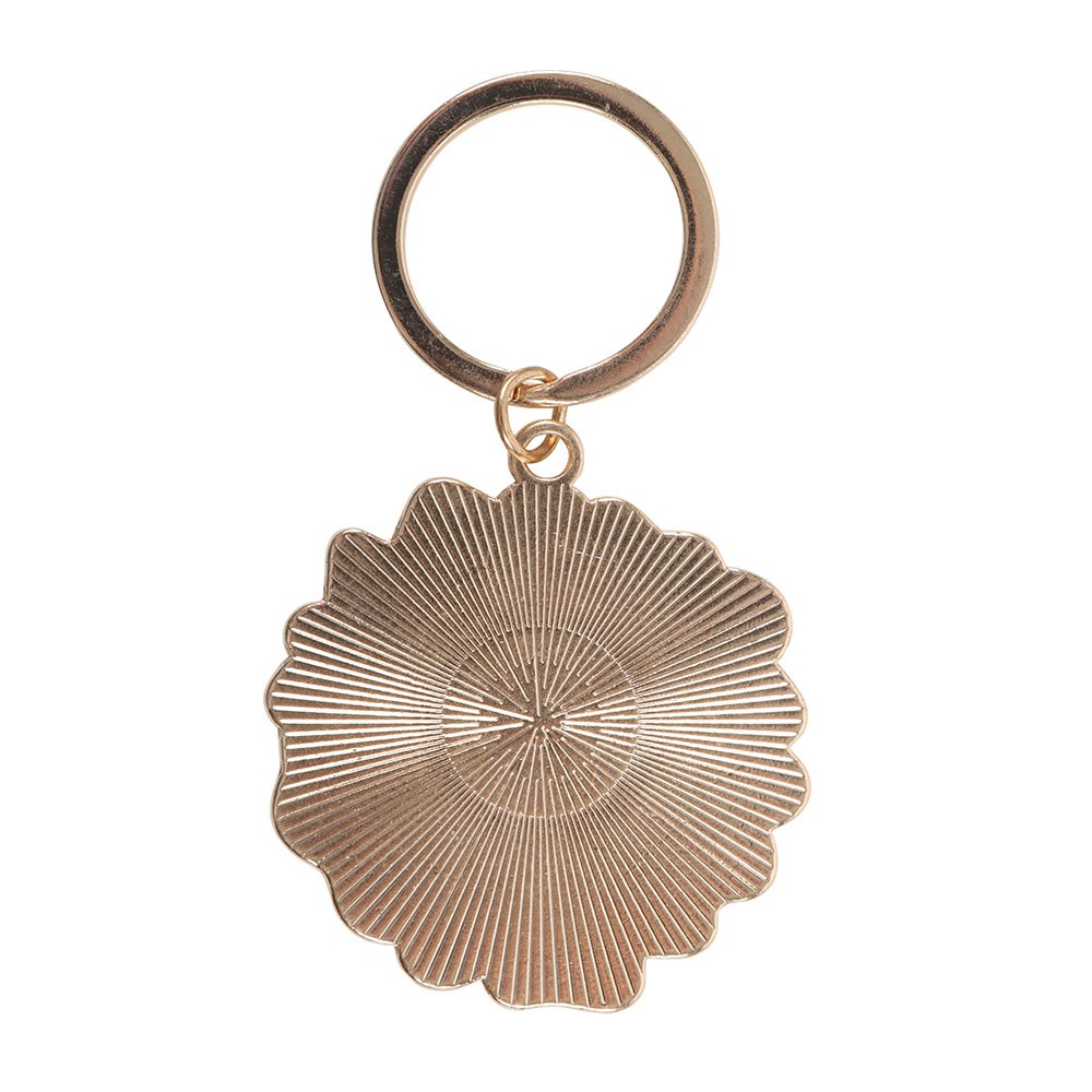 Waffle Enamel Keyring