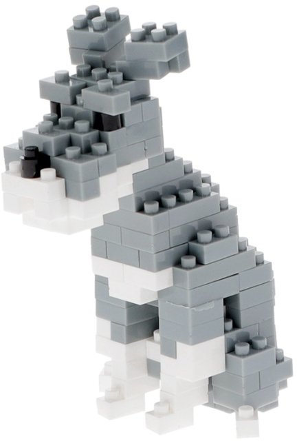 Build Your Own SCHNAUZER Model Brick Kit