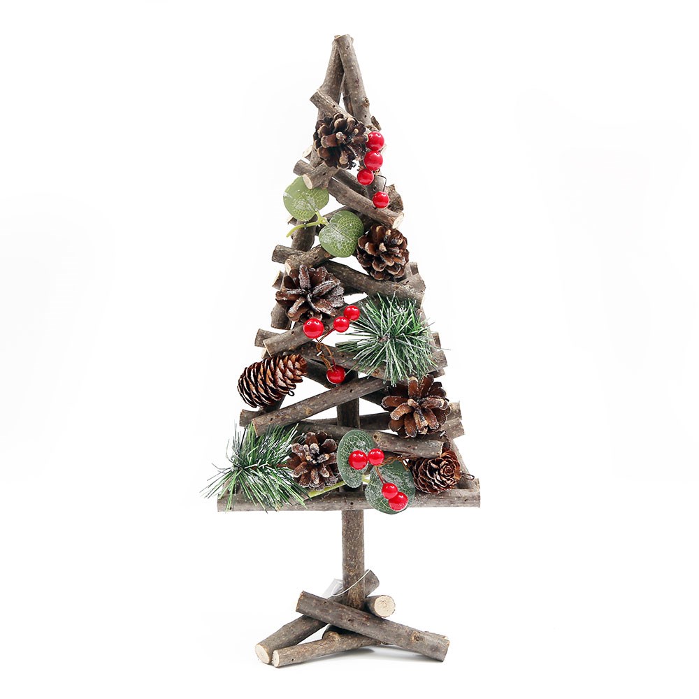 Pinecone And Berry Tree Decoration