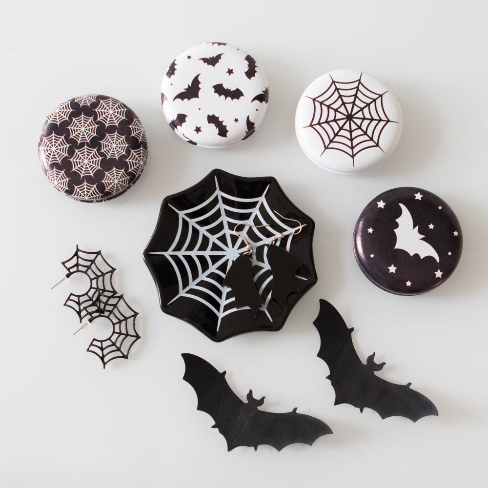 Spiderweb Ceramic Trinket Dish