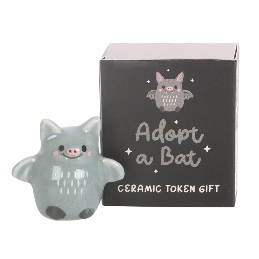 Adopt A Bat Ceramic Token Gift