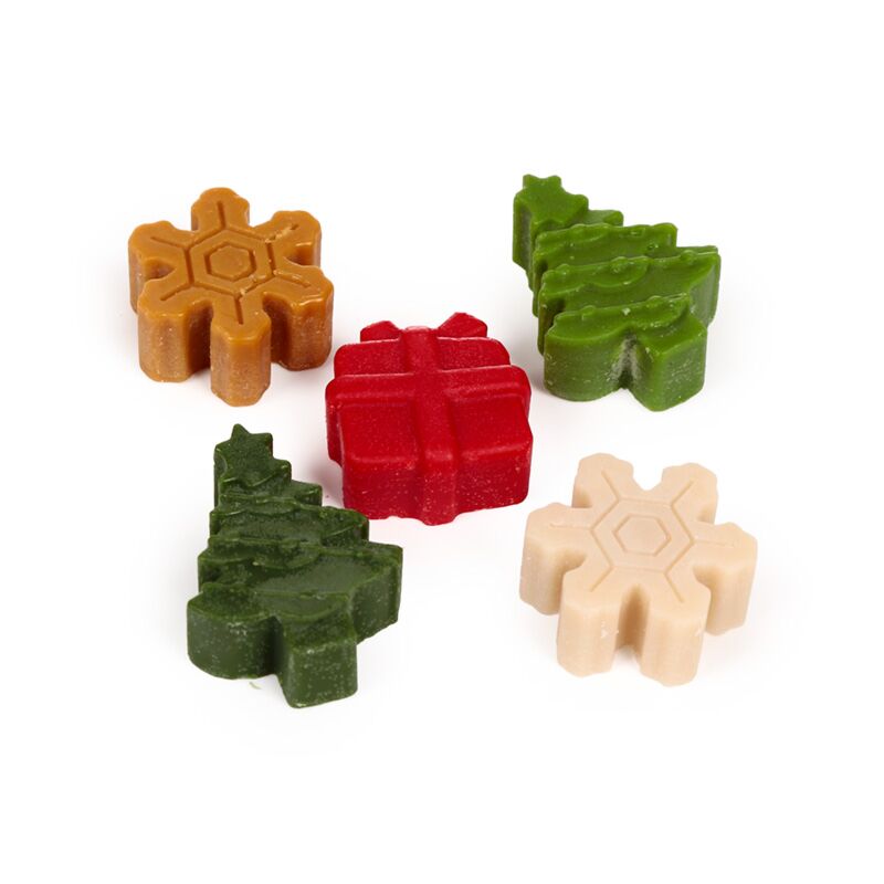 Winter Spice Christmas Botanicals Set of 5 Shaped Wax Melts