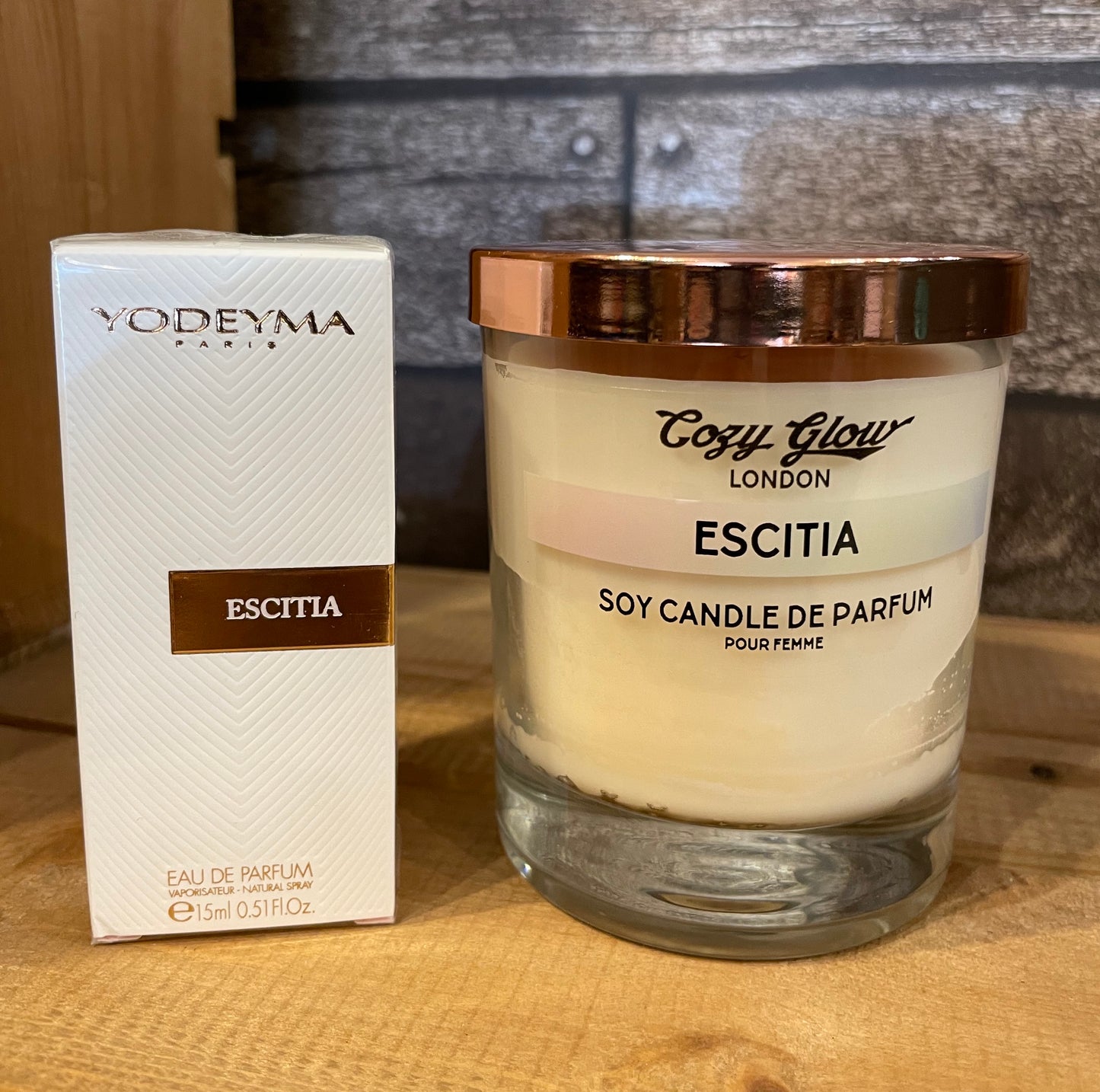 Bougie De Parfum De Soja Escitia