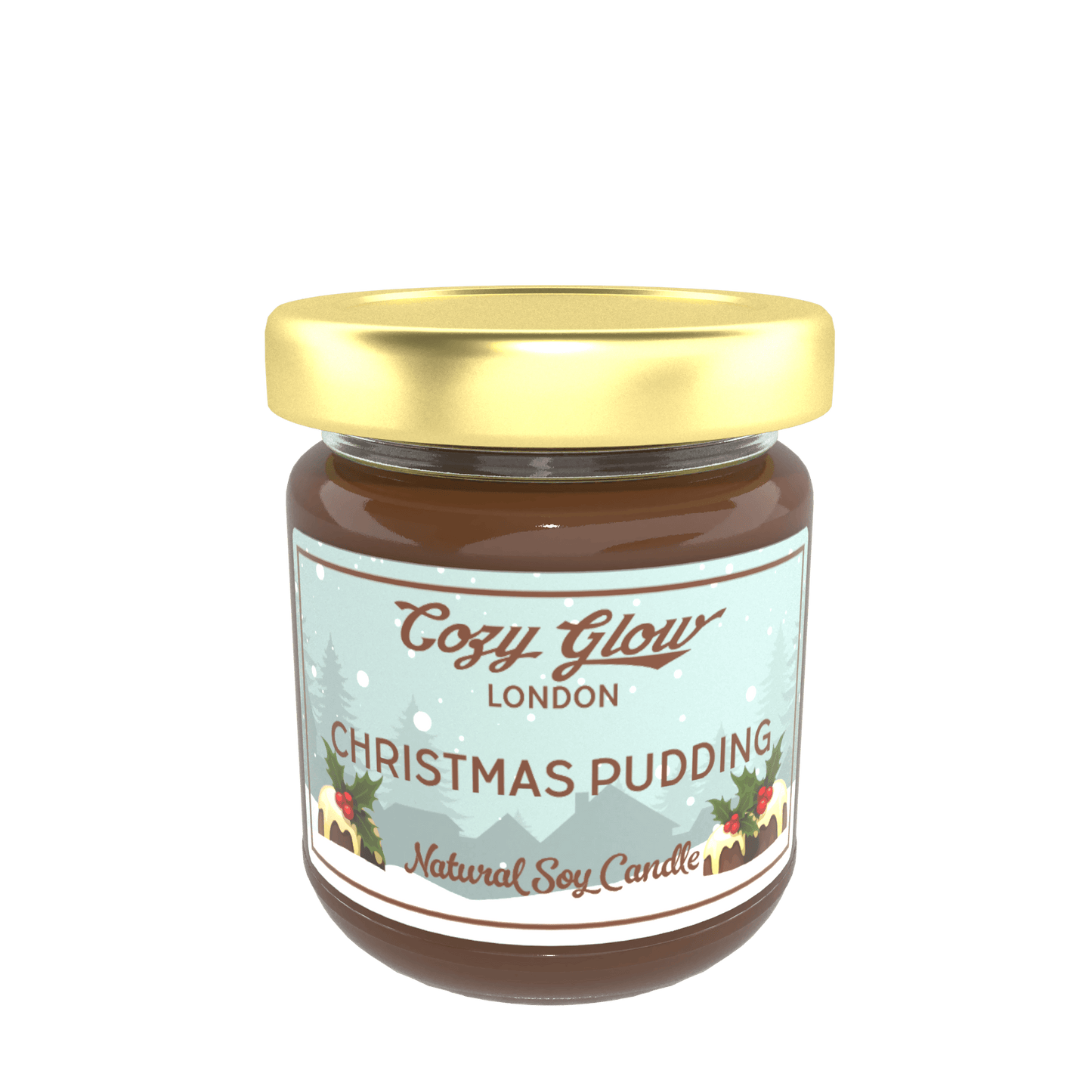 Cozy Glow Christmas Pudding Regular Soy Candle