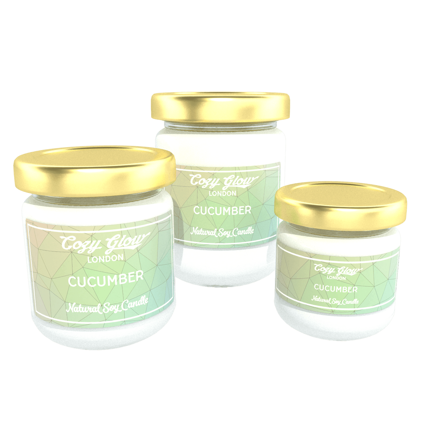 Cozy Glow Cucumber Soy Candle