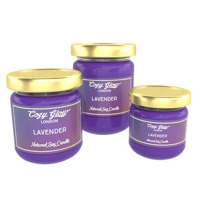 Cozy Glow Lavender Soy Candle