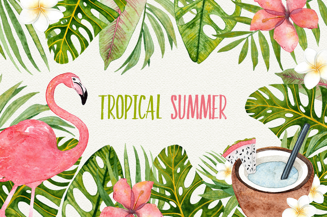 How to Bring the Totally Tropical Trend to Your Home