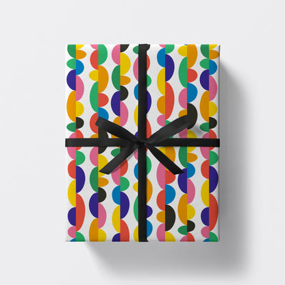 Gene Genie Abstract Gift Wrap | Colourful Wrapping Paper
