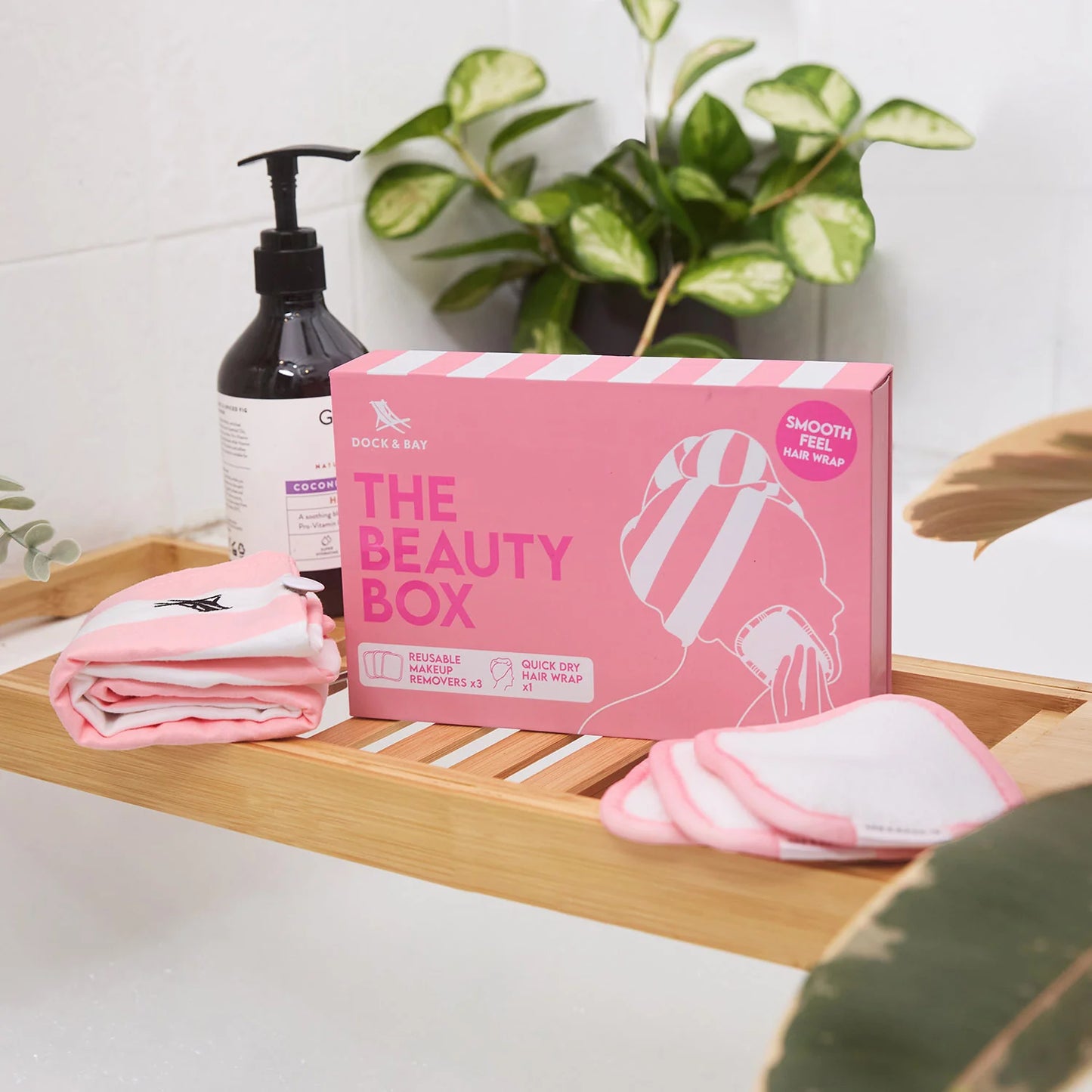 Dock & Bay Beauty Box - Malibu Pink
