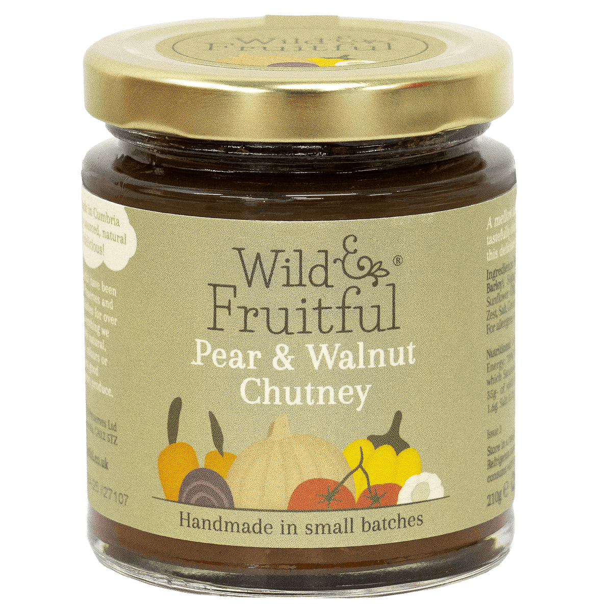 Pear & Walnut Chutney