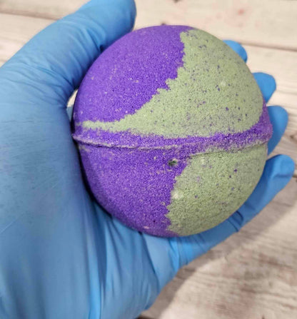 Space Purple Jumbo Round Bath Bomb-245g