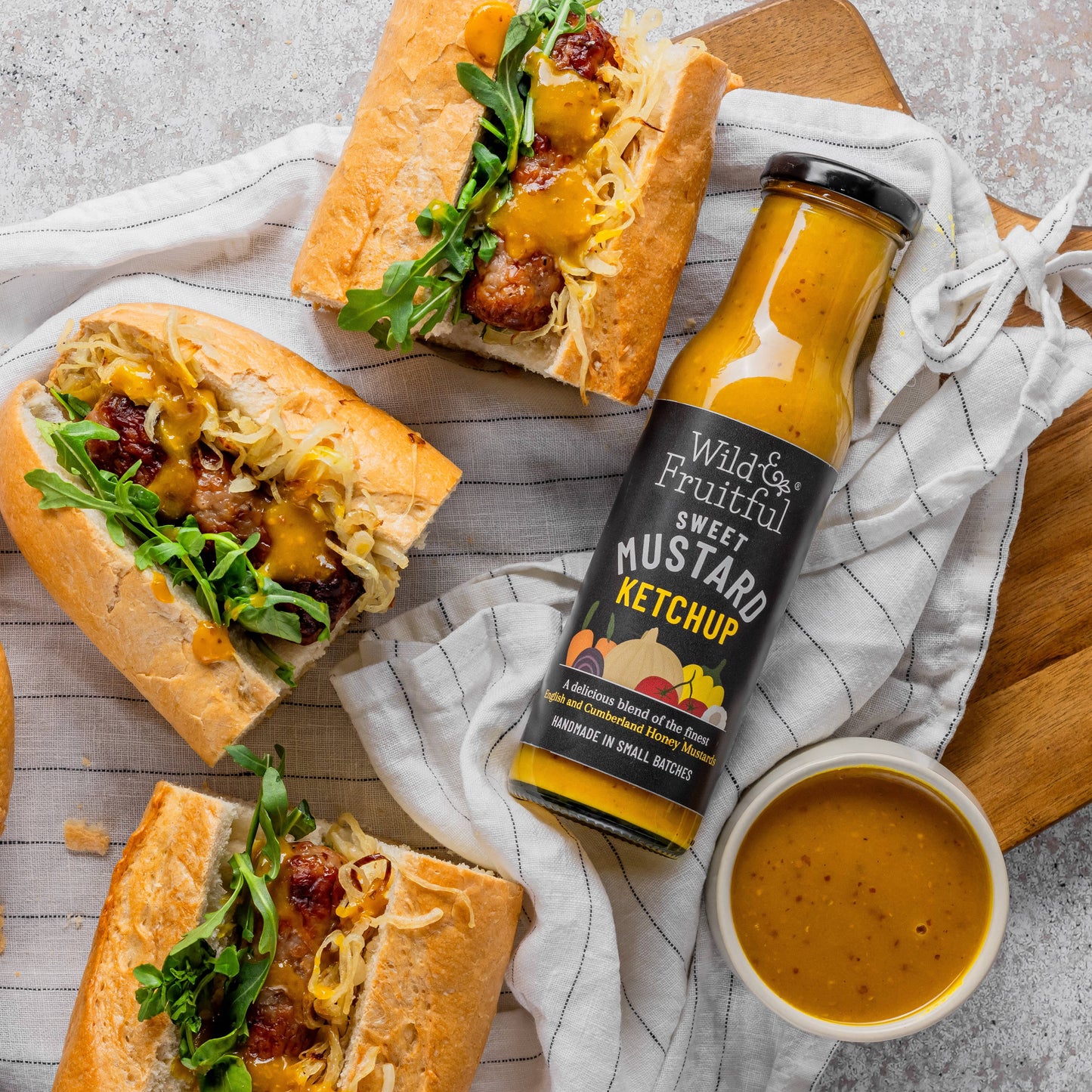 Sweet Mustard Ketchup