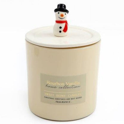 Character Candle Pot, with topper