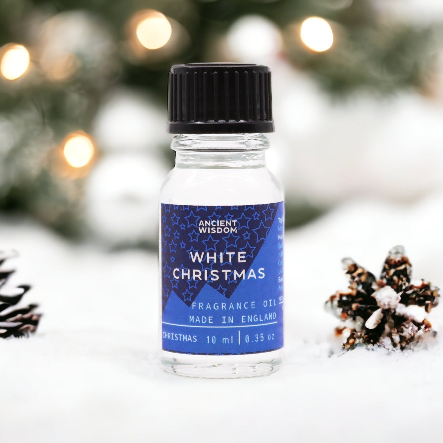 Huile parfumée de Noël blanche 10 ml