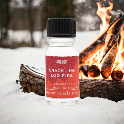 Crackling Log Fire Fragrance Oil 10ml