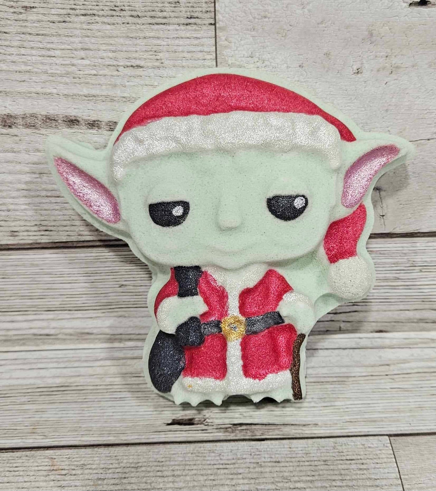 Christmas Yoda Bath Bomb