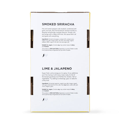 Smoked Sriracha and Jalapeño & Lime Gift Box