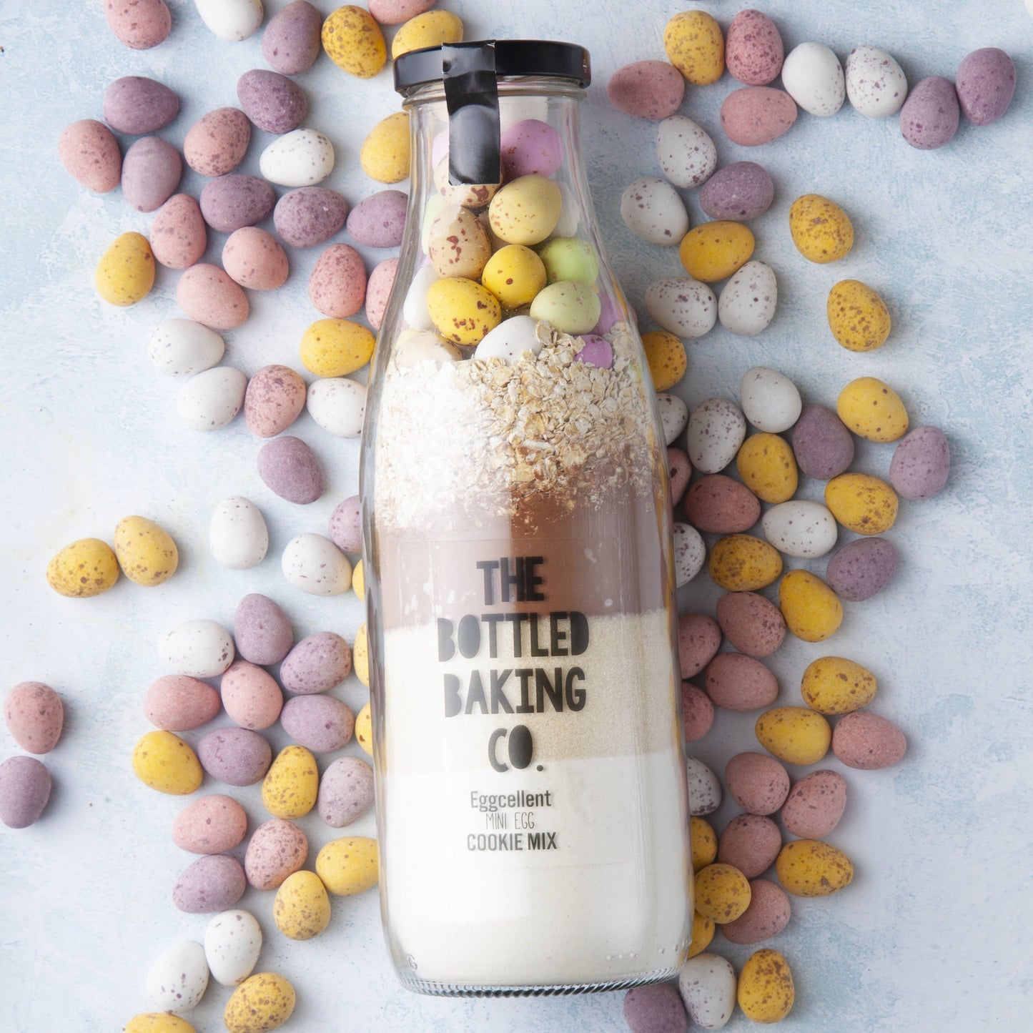 The Bottled Baking Co Mini Egg Easter Cookie Baking Mix