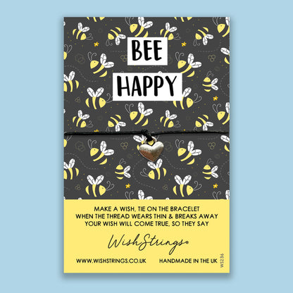 Bee Happy - Wishstrings Bracelet 