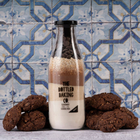 The Bottled Baking Co Double Choc Chip Vegan Cookie Mix