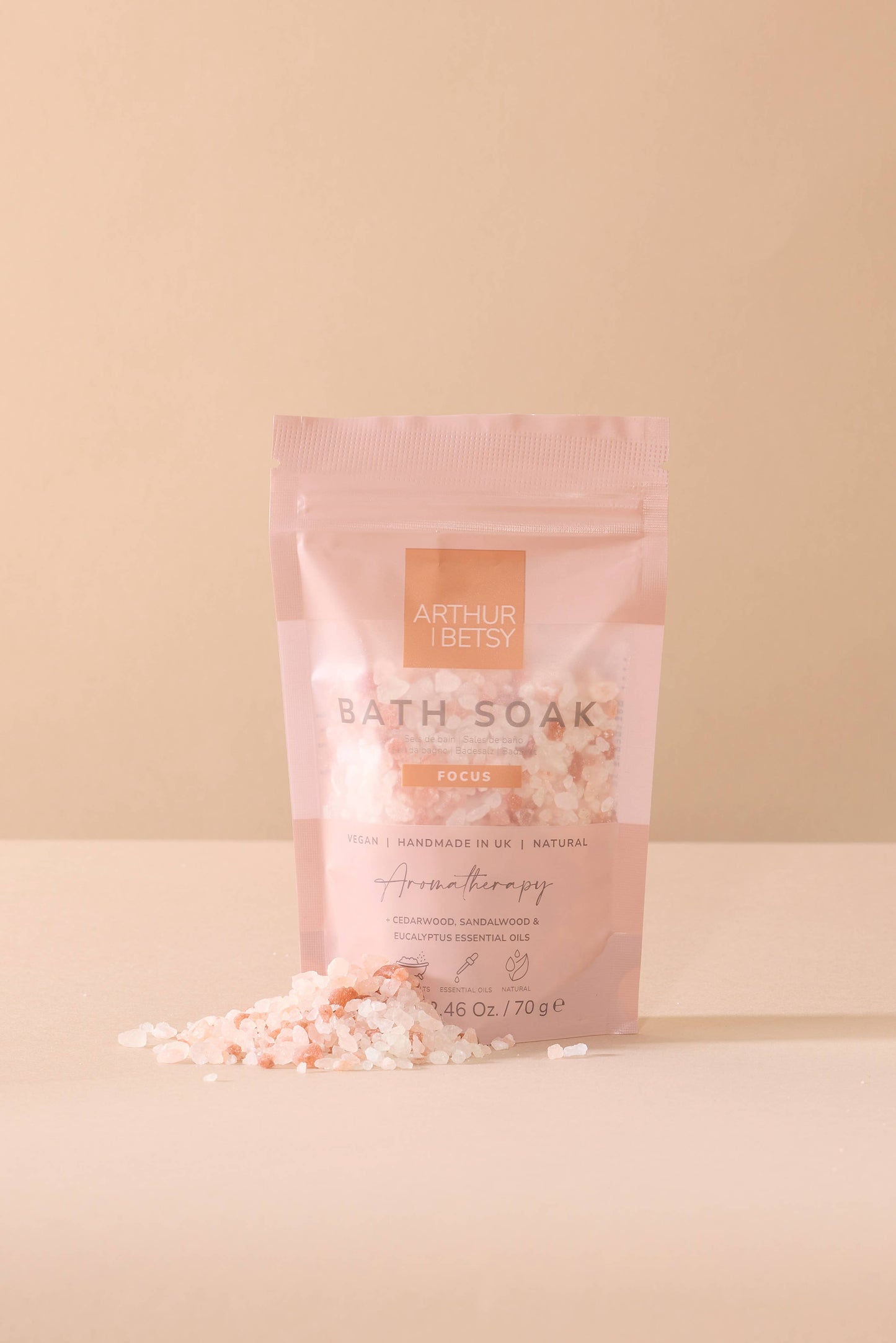 Aromatherapy Bath salts Luxury Bath soak gift Bath salts bag: Restore