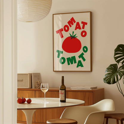 Tomato Tomato Print: Unframed / A3