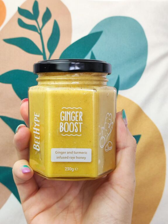 Ginger Boost - Raw Honey With Ginger & Turmeric