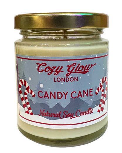 Bougie de soja à la canne en sucre