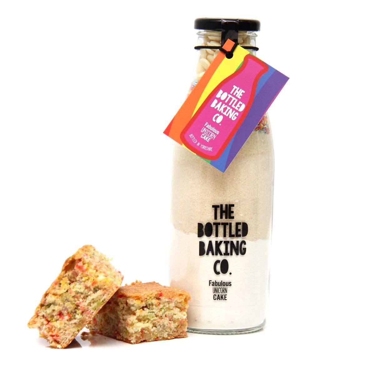 The Bottled Baking Co Unicorn Cake Baking Mix